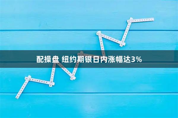 配操盘 纽约期银日内涨幅达3%