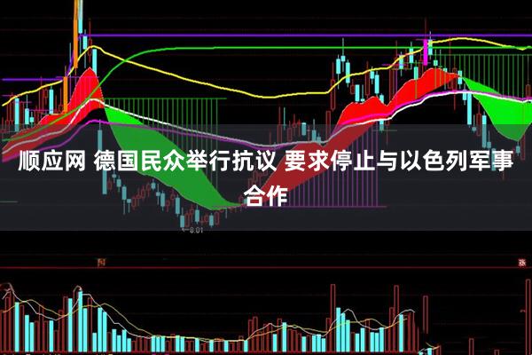 顺应网 德国民众举行抗议 要求停止与以色列军事合作