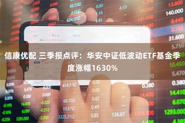 信康优配 三季报点评:华安中证低波动ETF基金季度涨幅1630%